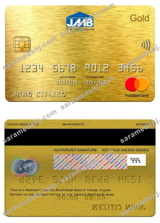 Jamaica Mortgage bank mastercard gold